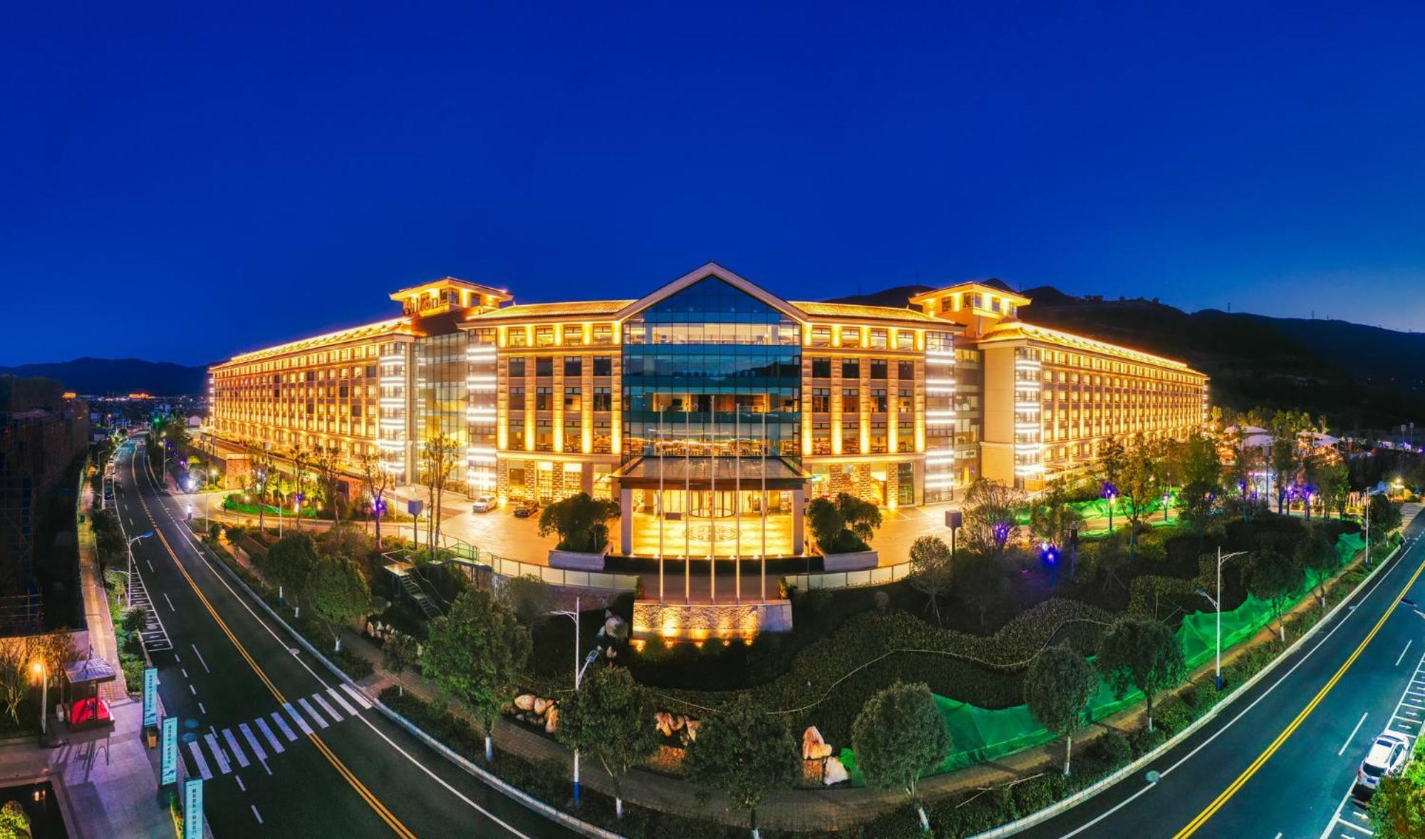 Hotel Hilton Lijiang Li-ťiang Exteriér fotografie