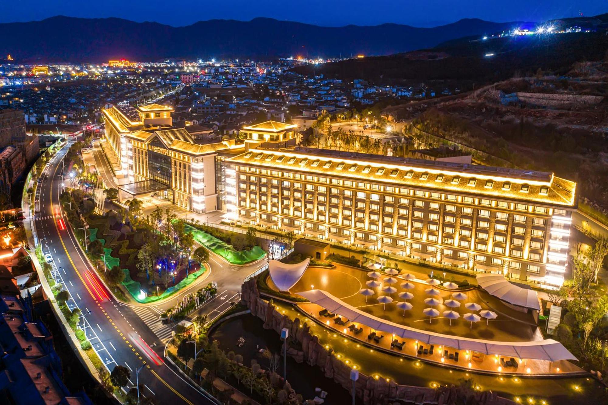 Hotel Hilton Lijiang Li-ťiang Exteriér fotografie
