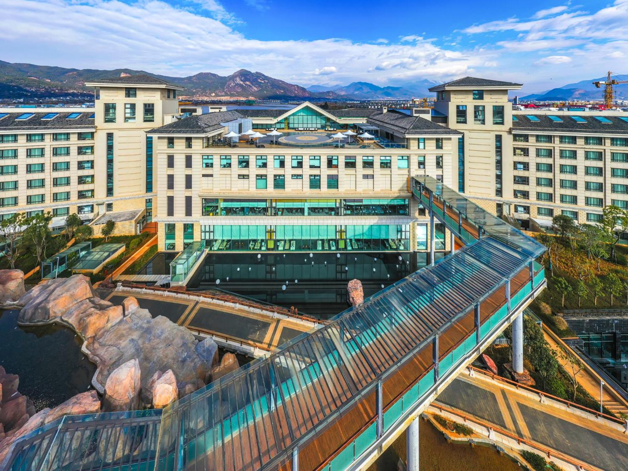 Hotel Hilton Lijiang Li-ťiang Exteriér fotografie