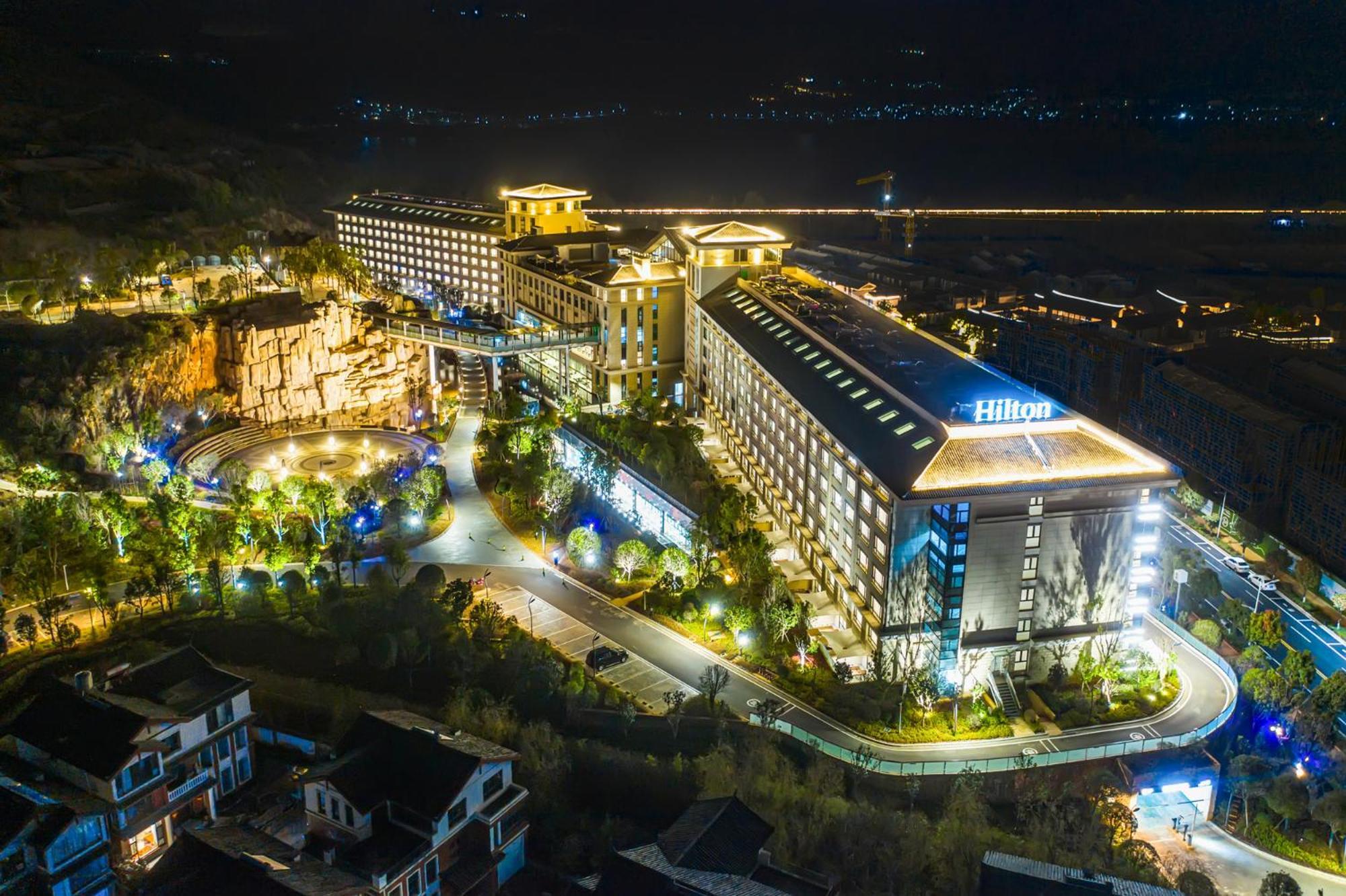Hotel Hilton Lijiang Li-ťiang Exteriér fotografie