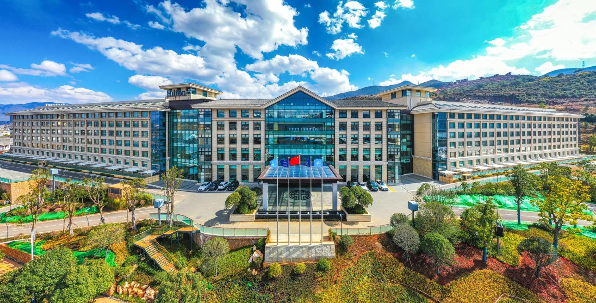 Hotel Hilton Lijiang Li-ťiang Exteriér fotografie